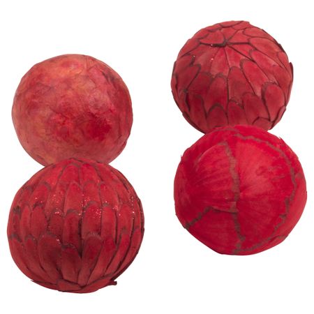 Украшение, шар СОМЛИГ, красный