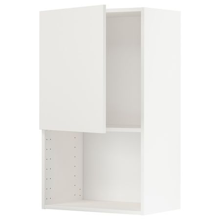 Навесной шкаф для СВЧ-печи, белый/Хэггеби белый 60x100 см IKEA METOD МЕТОД 992.261.61