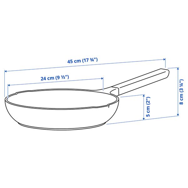 IKEA, дополнительный ракурс - схема-чертеж с размерами
