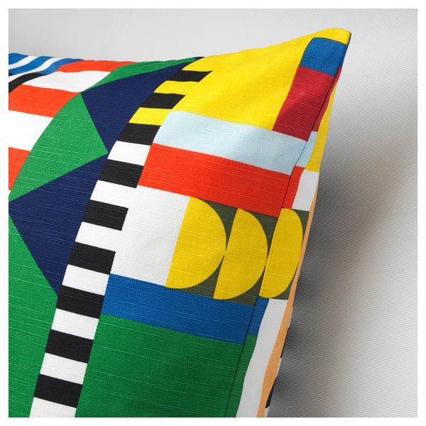 Чехол на подушку ОВЕРАЛЛЬТ, разноцветный (50x50 см) - фото 2