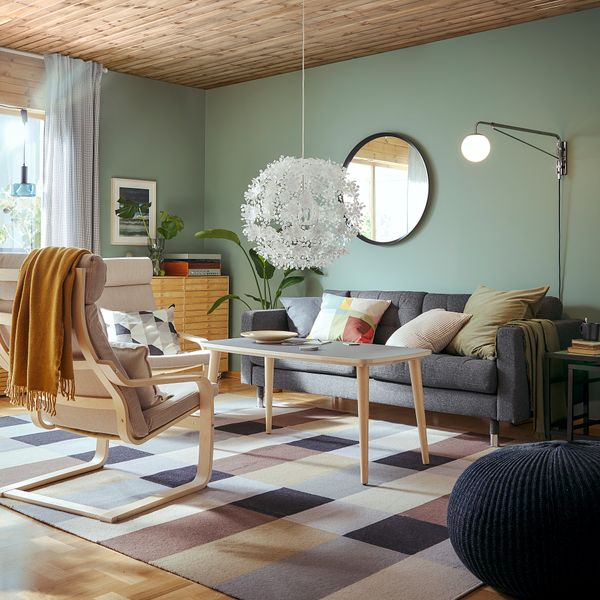 Ковер, безворсовый, ручная работа, в клетку коричневый, 250x350 см IKEA STOCKSTOCKHOLM СТОКГОЛЬМM СТОКГОЛЬМ 602.290.33 - фото 7