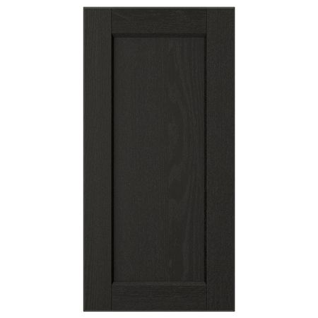 LERHYTTAN Дверь - черная морилка 30x60 см