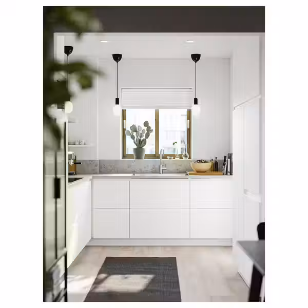 MORUM Ковер безворсовый, д/дома/улицы - темно-серый 80x200 см - схема-чертеж с размерами