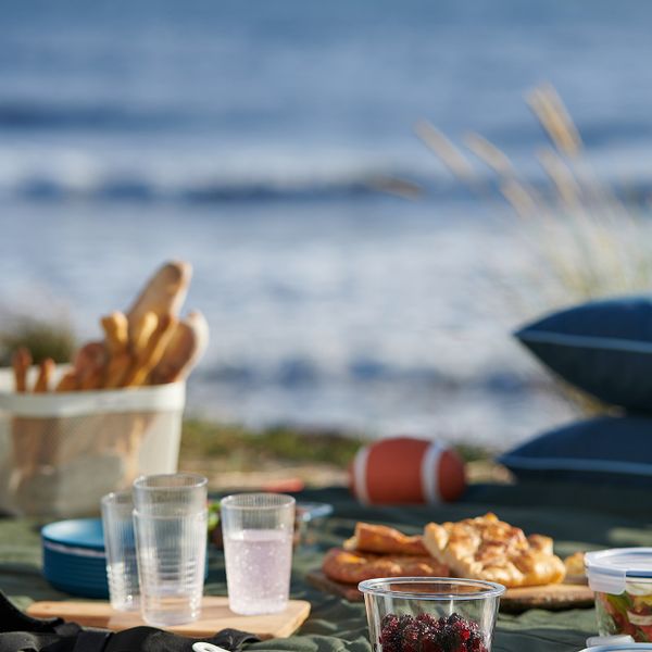 Стакан, прозрачный пластик 38 сл IKEA KALLSINNIG 704.819.15 - фото 3