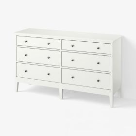 IDANÄS Комод с 6 ящиками - белый 162x95 см