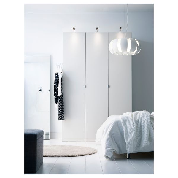 Гардероб ПАКС, белый, Танем белый (150x60x236 см) - фото 5
