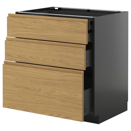 METOD / KNIVSHULT Нплн шк 3 фасада/2низ/1срд/1выс ящ