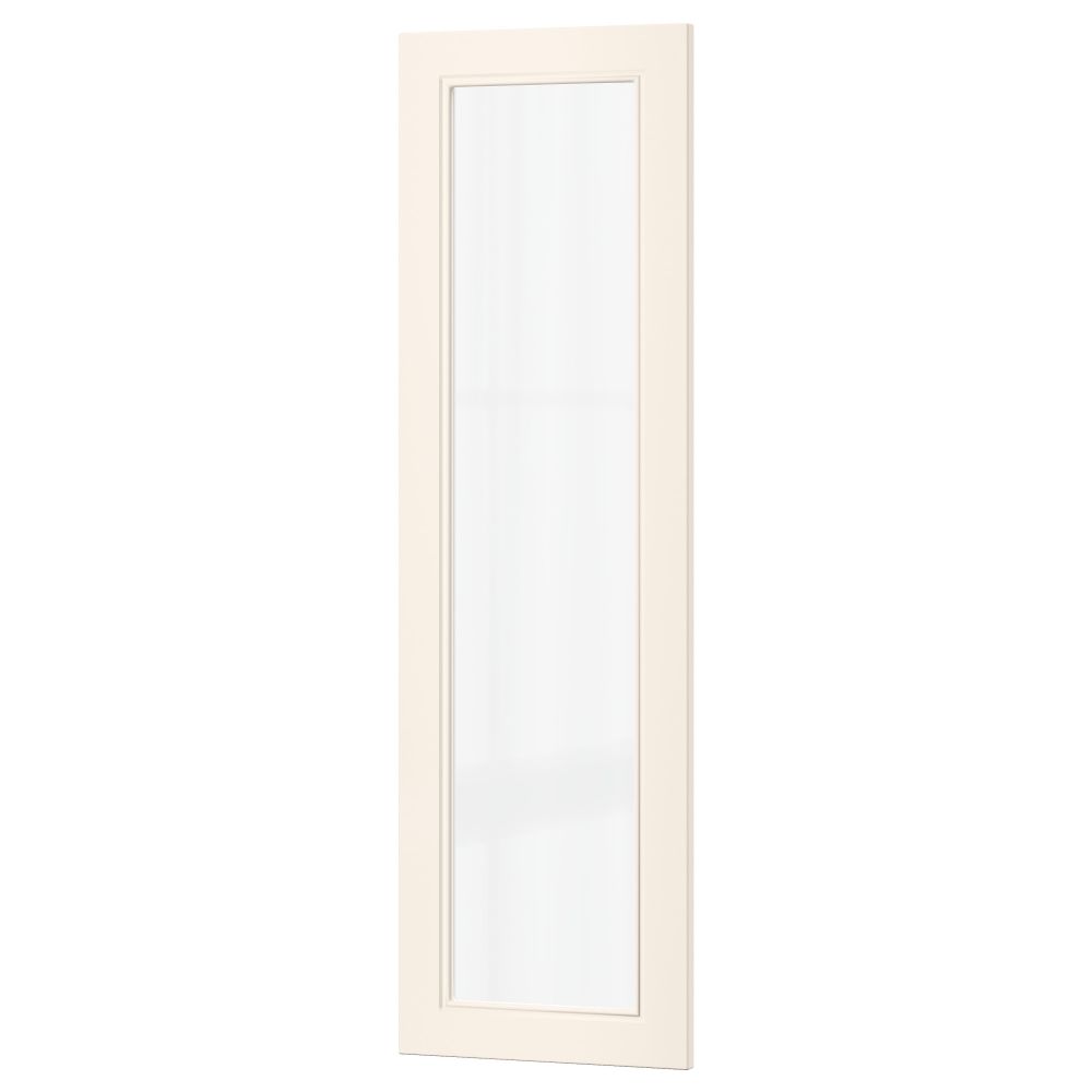 Стеклянная дверь ХИТАРП, белый с оттенком - фото 1