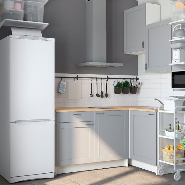 IKEA в интерьере - схема-чертеж с размерами