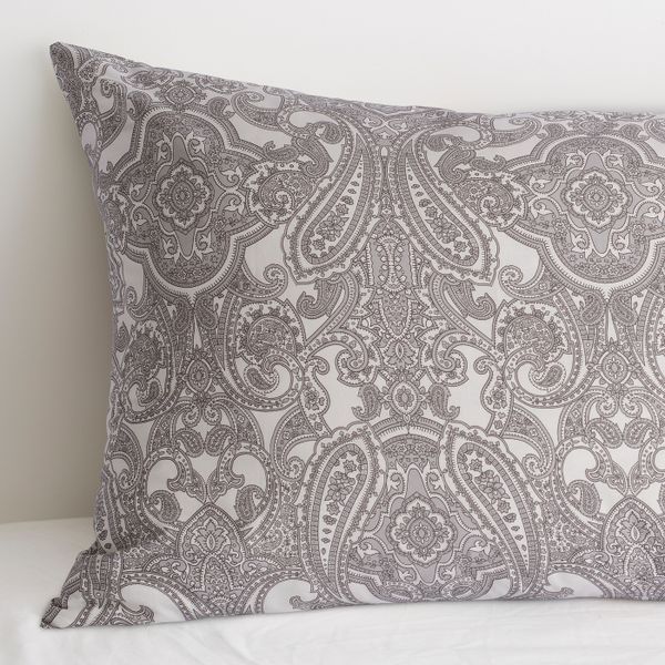 Наволочка, белый, серый 50x70 см IKEA JÄTTEVALLMO ЙЭТТЕВАЛЛМО 604.342.60 - фото 2