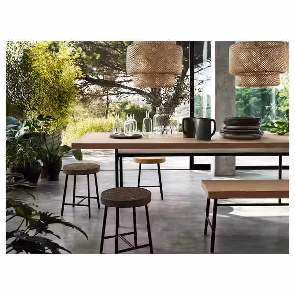 SINNERLIG Подвесной светильник - бамбук/ручная работа 50 см - фото 5