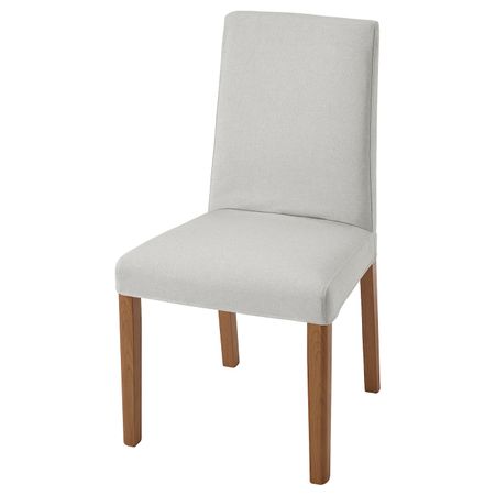 Стул, под дуб/Оррста светло-серый IKEA BERGMUND БЕРГМУНД 393.877.41