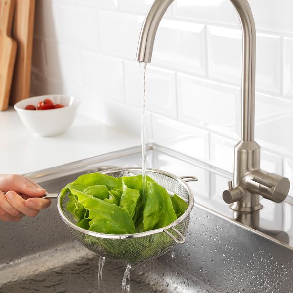 Сито, нержавеющая сталь 20 см IKEA IDEALISK ИДЕАЛИСК 804.990.76 - фото 2