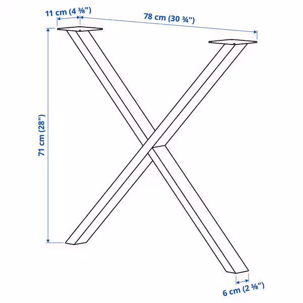 SKÅLSTA СКОЛСТА - схема-чертеж с размерами