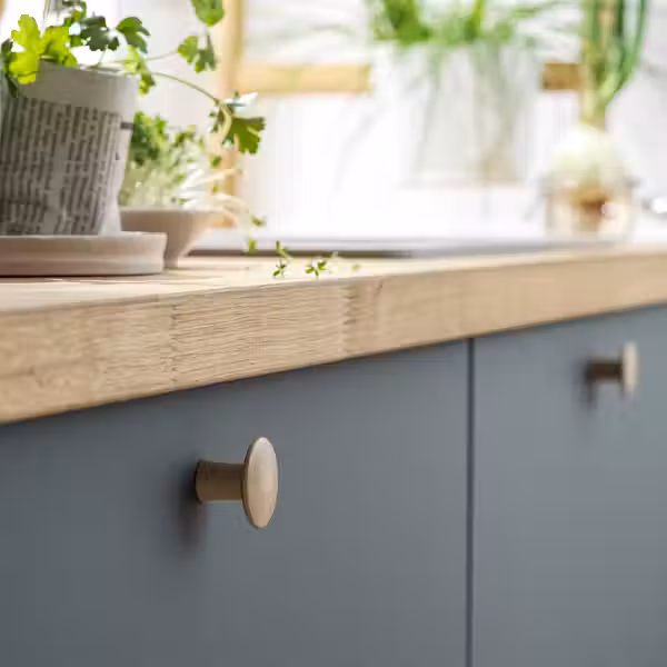 PINNARP Столешница под заказ - ясень/шпон 63.6-125x3.8 см - фото 5