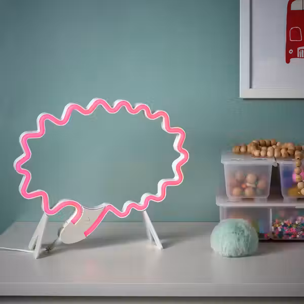 SNÖDJUP СНЁДЬЮП Декоративная подсветка, светодиоды - рамочка белый/разноцветный - фото 2