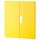 Дверь СТУВА МОЛАД, желтый (60x64 см)