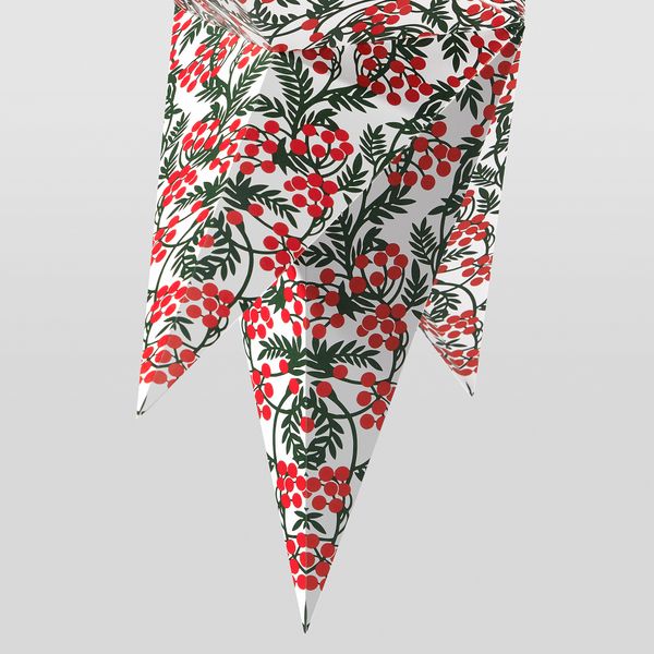 Абажур, Ягоды, 70 см IKEA STRÅLA СТРОЛА 605.824.82 - схема-чертеж с размерами