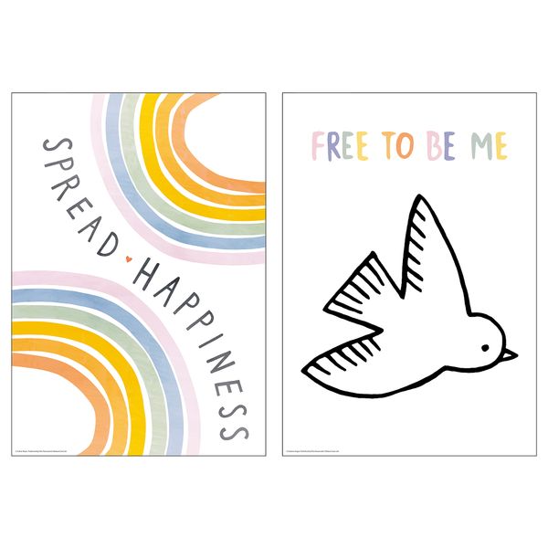 Постер, 21x30 см, Дарите счастье IKEA DRÖMBILD ДРЁМБИЛЬД 005.364.93 - фото 2