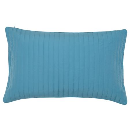Чехол на подушку КАРИТ, бирюзовый (40x65 см)