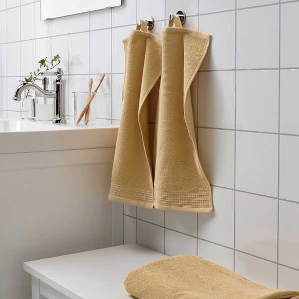 Полотенце, светло-желтый 30x50 см IKEA VINARN ВИНАРН 105.083.38 - схема-чертеж с размерами