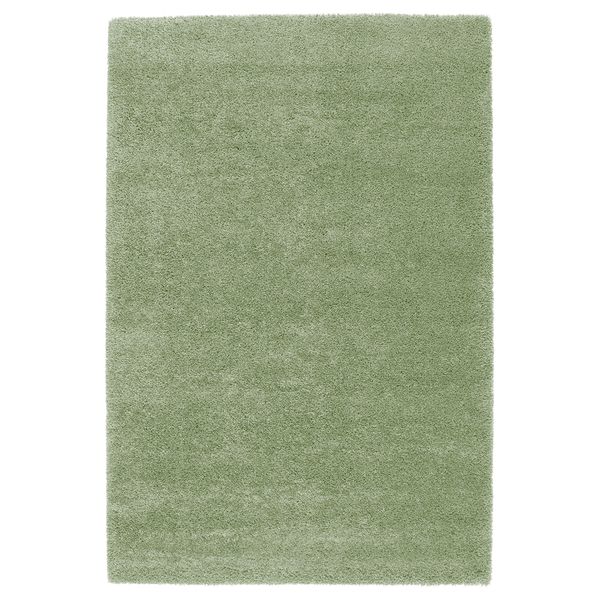 Ковер, длинный ворс ОДУМ, светло-зеленый - фото 1