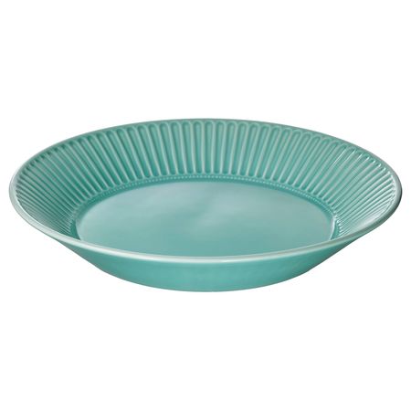 Блюдо, бирюзовый 29 см IKEA STRIMMIG СТРИММИГ 704.900.76