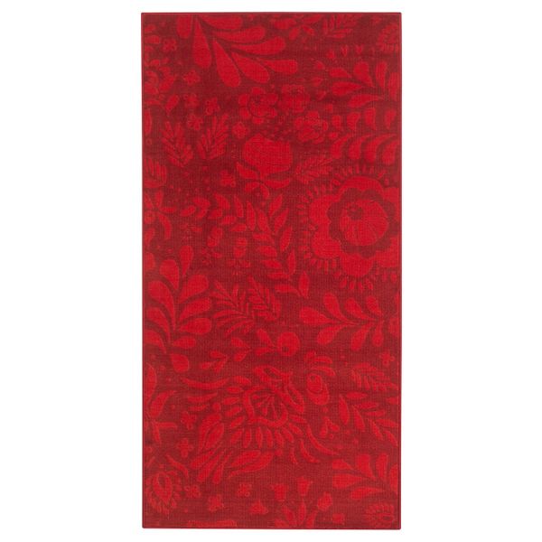 Ковер, короткий ворс, красный, 75x150 см IKEA ВИНТЕР 2019 904.502.82 - фото 1