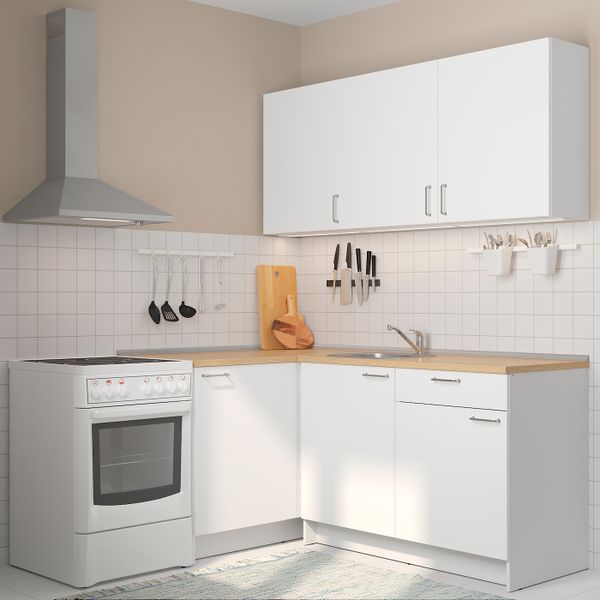 Кухня, белый 120x180x220 см IKEA KNOXHULT КНОКСХУЛЬТ 694.045.98 - фото 2