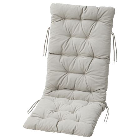 Подушка на садовую мебель, 116x45 см, серый IKEA KUDDARNA КУДДАРНА 104.111.43