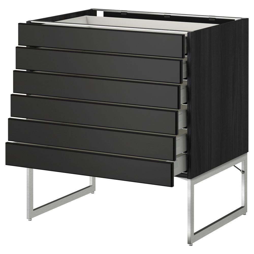 IKEA, вид спереди - схема-чертеж с размерами