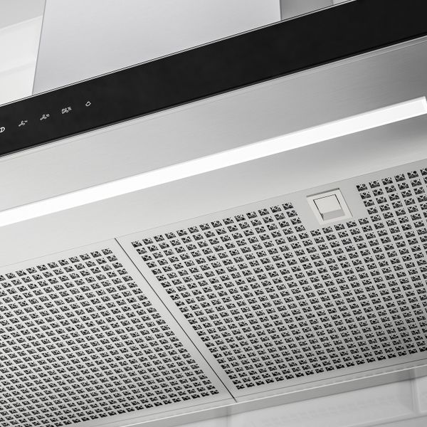 Колпак вытяжного шкафа стенного крепл, нержавеющая сталь/стекло IKEA KULINARISK КУЛИНАРИСК 403.824.98 - фото 7