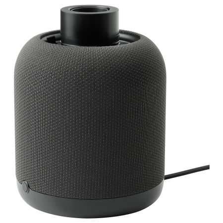 Основание лампы с динамиком WiFi, черный, умный дом IKEA SYRLIG СИРЛИГMFONISK 204.857.65