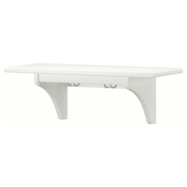 Полка навесная СТЕНСТОРП, белый - фото 1