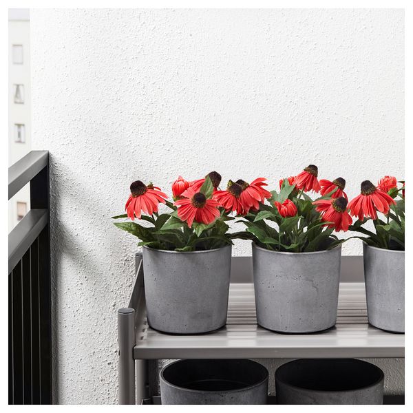 Кашпо БОЙСЕНБЭР, д/дома/улицы светло-серый - фото 2