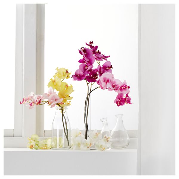 Цветок искусственный СМИККА, Орхидея разные цвета (43 см) - фото 2