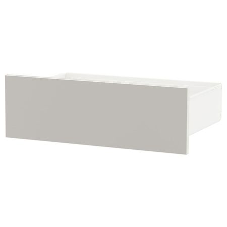 Ящик, белый, светло-серый 60x42x20 см IKEA СКАТВАЛЬ 092.418.06