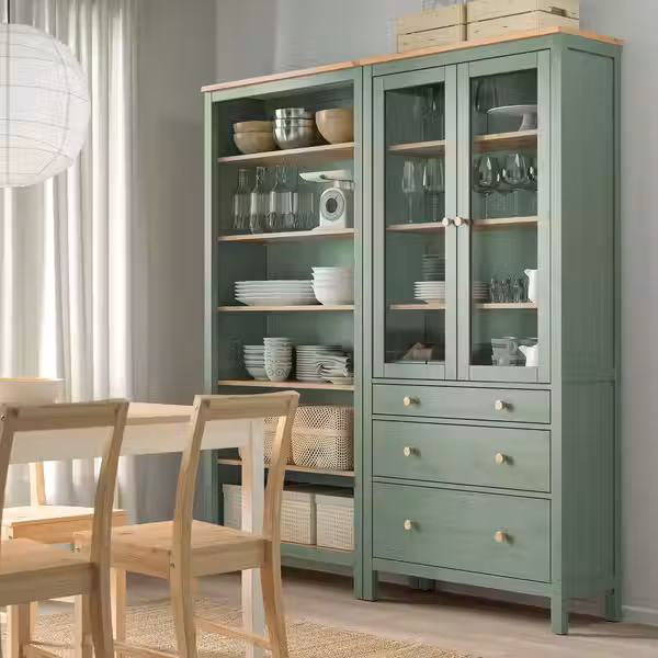 HEMNES Комб для хран с дверц/ящ - фото 2