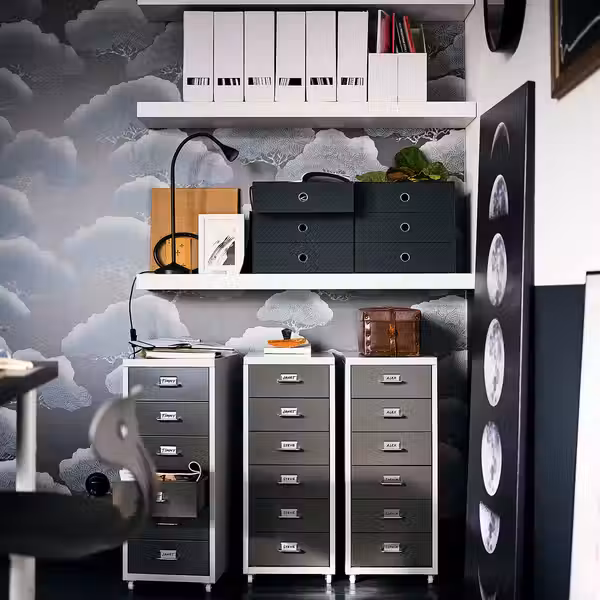 LACK Полка навесная - белый 110x26 см - фото 5