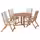 NÄMMARÖ Стол+4 кресла, д/сада