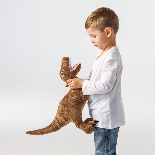 Мягкая игрушка, динозавр/Велоцираптор 44 см IKEA JÄTTELIK ЙЭТТЕЛИК 504.712.05 - фото 2