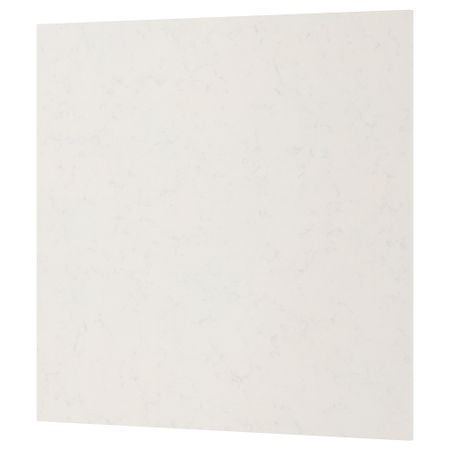 Настенная панель под заказ ГНЕСТА, белый под мрамор, кварц (10-67 см)