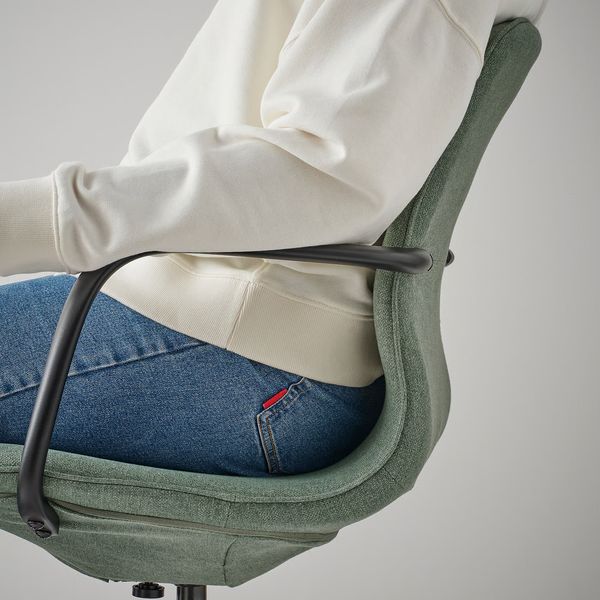 LÅNGFJÄLL Рабочий стул с подлокотниками - фото 6