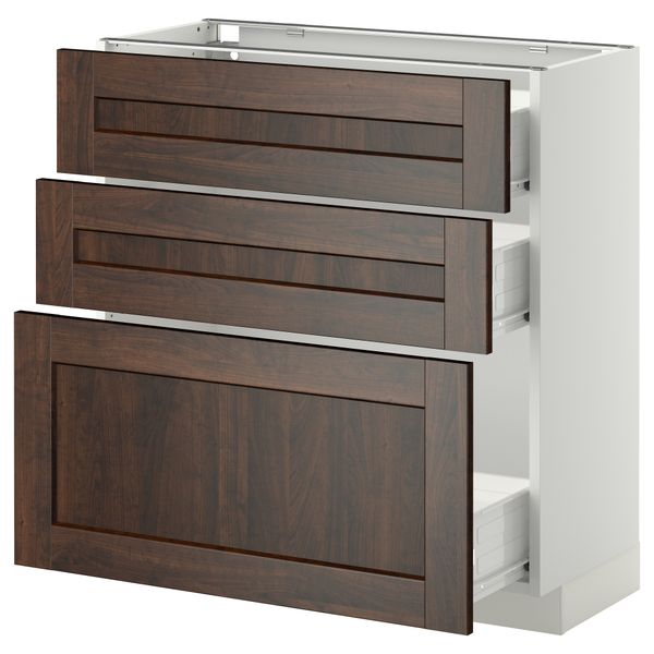 IKEA, вид спереди - схема-чертеж с размерами