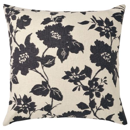 Чехол на подушку, 50x50 см, неокрашенный, антрацит IKEA SVÄRDKBRUNKRISSLA БРУНКРИСЛА 805.482.89