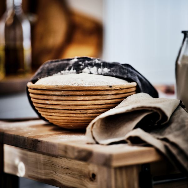 Корзина для расстойки теста, хлеба, 22 см IKEA JÄSNING ЯСНИНГ 104.801.36 - фото 5