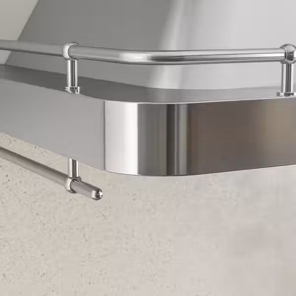 FÖLJANDE Вытяжка кухонная стен креп (колпак) - нержавеющая сталь 80 см - фото 4