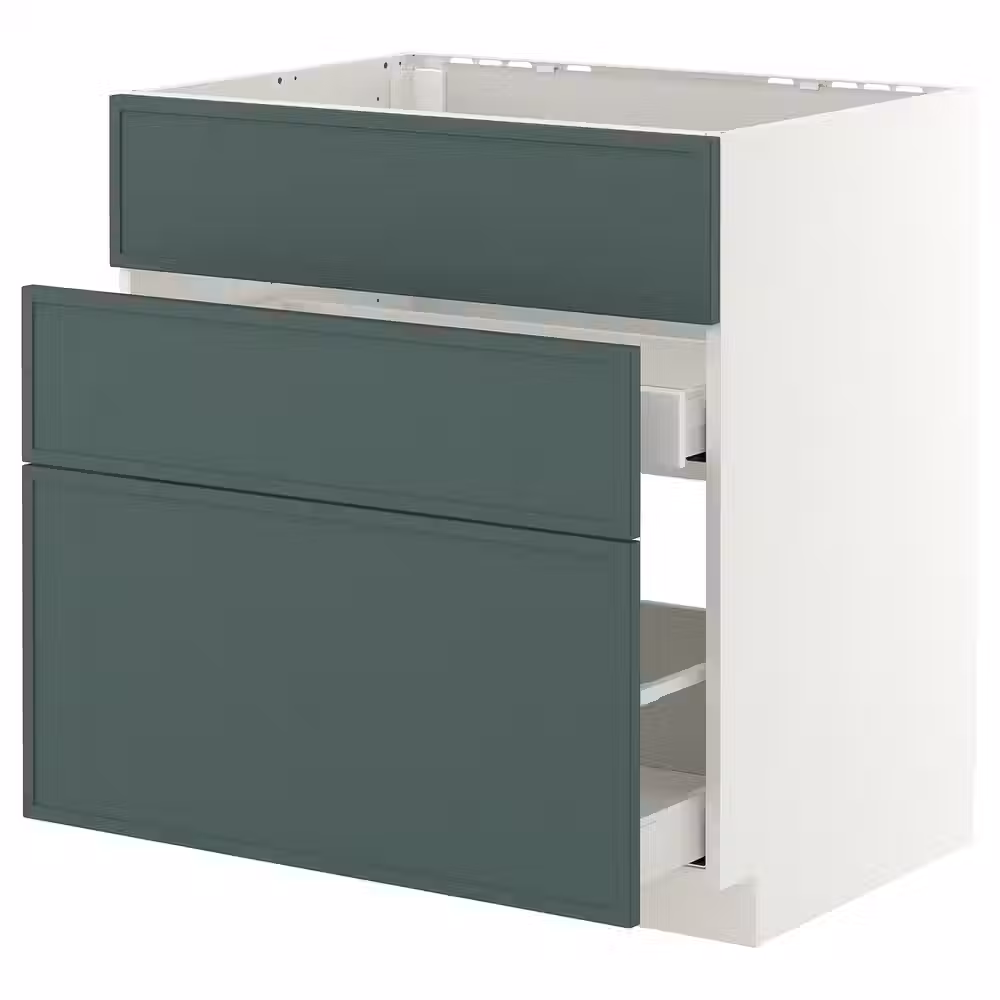 METOD / MAXIMERA Шкаф под мойку+3фасада/2ящика - фото 1