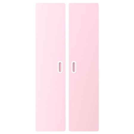 Дверь, светло-розовый 60x128 см 2 шт IKEA FRITIDS ФРИТИДС 003.867.52