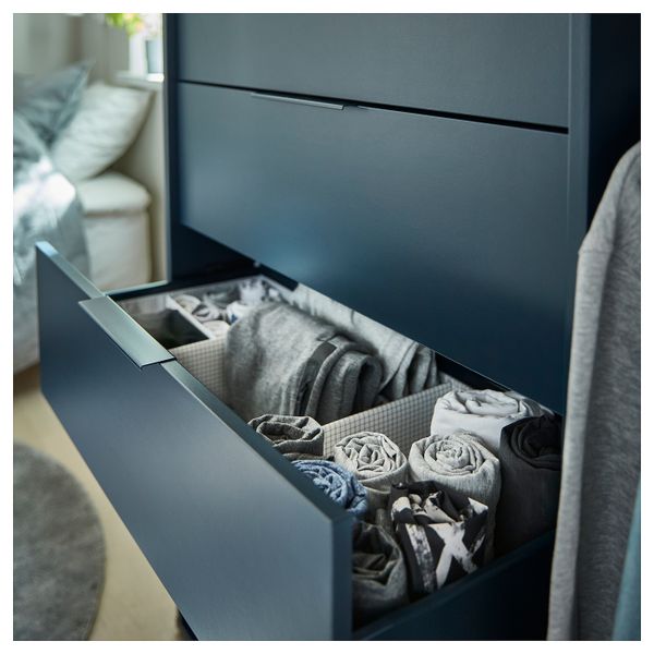 Ящик с отделениями, белый, серый 34x51x10 см IKEA СТУК 003.642.36 - фото 2